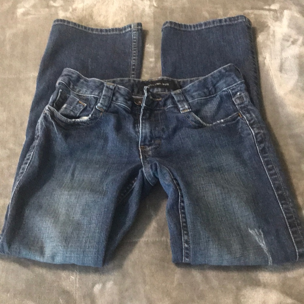Calvin Klein Lean Bootcut Jean Medium Blue-2